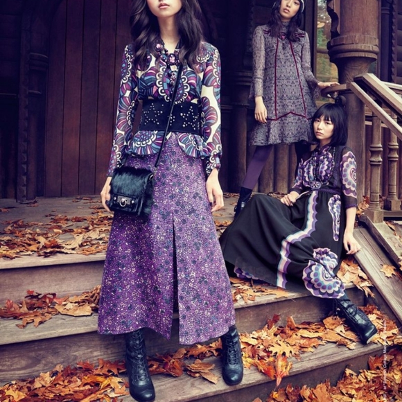 Frye Anna Sui Runway fur mini Cameron with dustbag FIRM - Picture 3 of 12